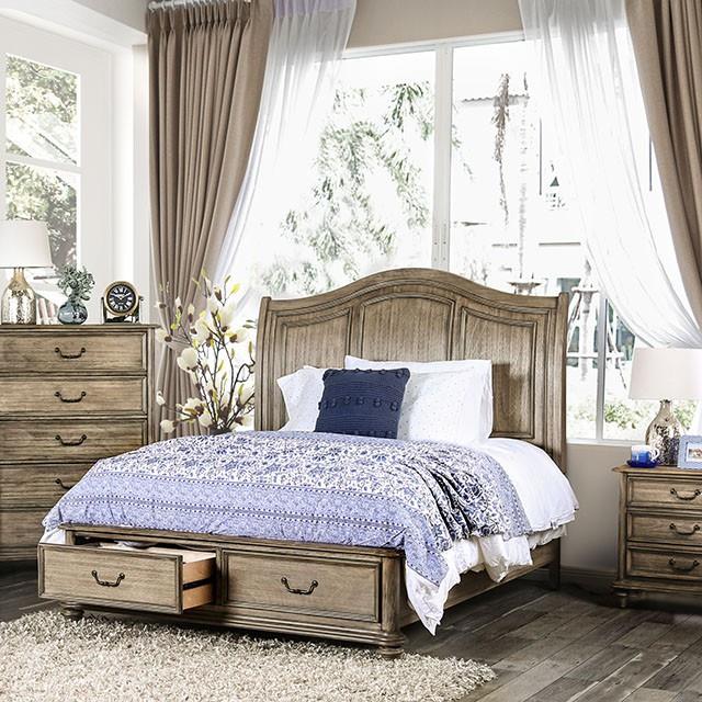  Furniture of America Belgrade CM7613Q Queen Bed IMAGE 1