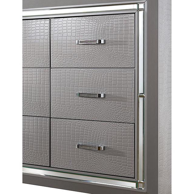  Furniture of America Bellanova CM7979SV-Q Queen Bed IMAGE 4