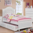  Furniture of America Kids Beds Bed CM7155WH-T-BED IMAGE 2