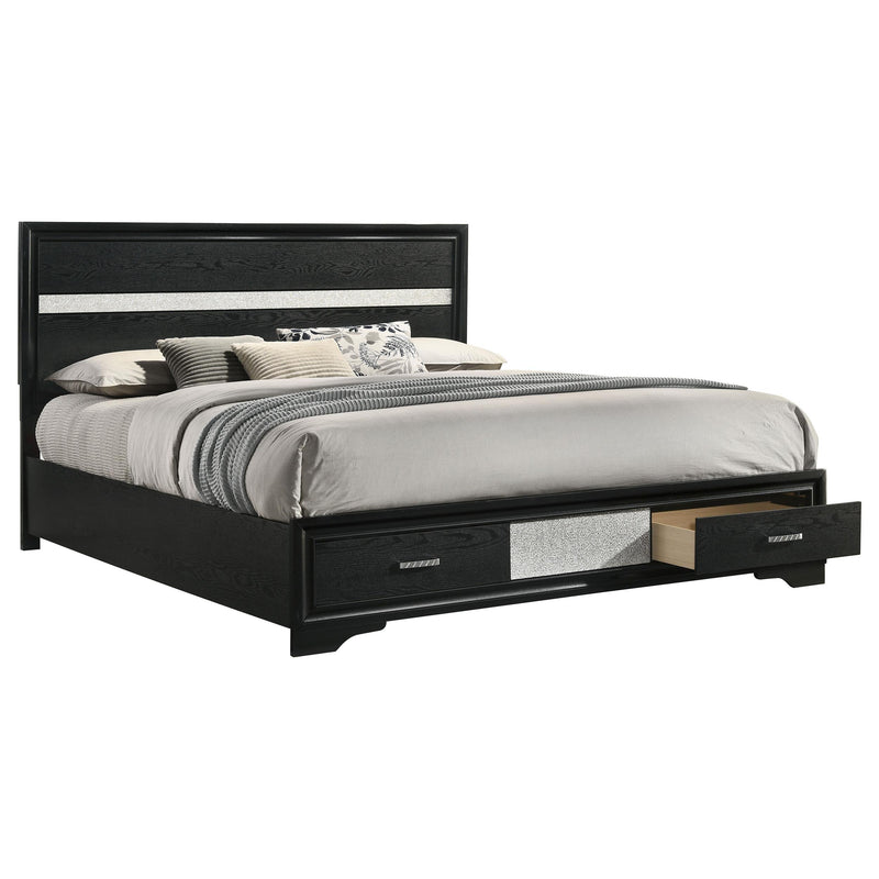 Coaster Furniture Miranda California King Panel Bed with Storage 206361KW IMAGE 2
