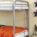 Furniture of America Rainbow CM-BK1032-SV Twin/Twin Bunk Bed IMAGE 2