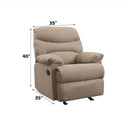 Acme Furniture Arcadia 00634 Motion Glider Recliner IMAGE 10