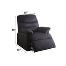 Acme Furniture Arcadia 00701 Motion Recliner IMAGE 3
