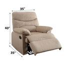 Acme Furniture Arcadia 00702 Motion Recliner IMAGE 12