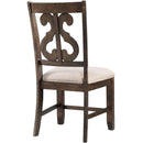  Elements International Stone Dining Chair DST150SC IMAGE 2