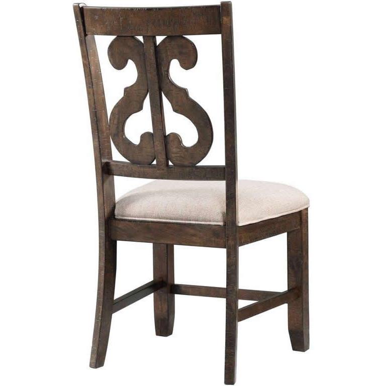  Elements International Stone Dining Chair DST150SC IMAGE 2