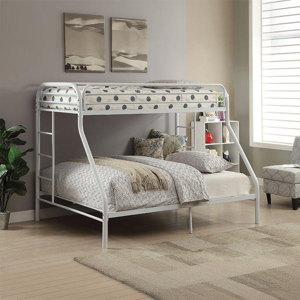 Acme Furniture Tritan 02052WH Twin XL over Queen Bunk Bed IMAGE 1