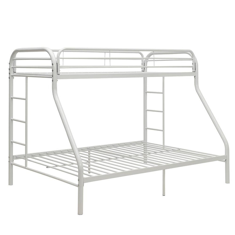 Acme Furniture Tritan 02052WH Twin XL over Queen Bunk Bed IMAGE 2
