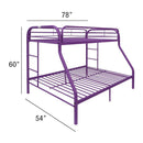 Acme Furniture Tritan 02053PU Twin/Full Bunk Bed IMAGE 5