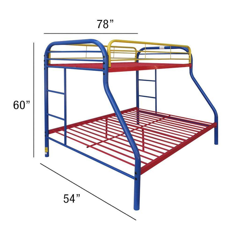 Acme Furniture Tritan 02053RNB Twin/Full Bunk Bed IMAGE 5