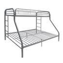 Acme Furniture Tritan 02053SI Twin over Full Bunk Bed IMAGE 2