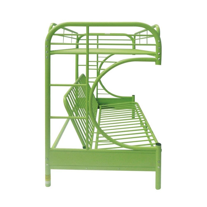 Acme Furniture Eclipse 02091W-GR Twin over Full Futon Bunk Bed IMAGE 4