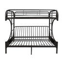 Acme Furniture Eclipse 02093BK Twin XL over Queen Futon Bunk Bed IMAGE 3