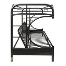 Acme Furniture Eclipse 02093BK Twin XL over Queen Futon Bunk Bed IMAGE 4
