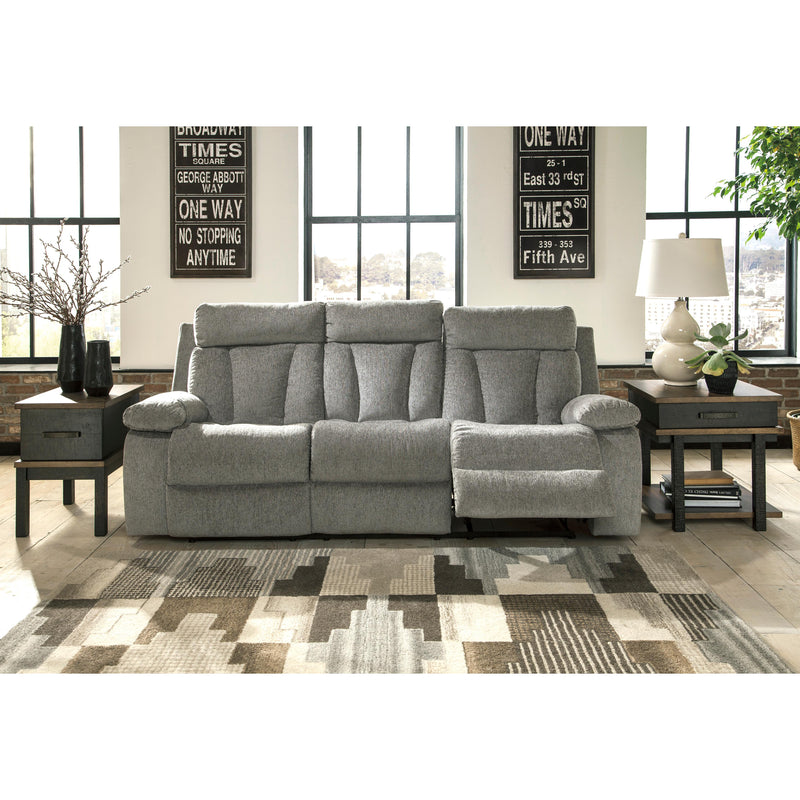  Signature Design by Ashley Mitchiner Reclining Fabric Sofa 7620489 IMAGE 5