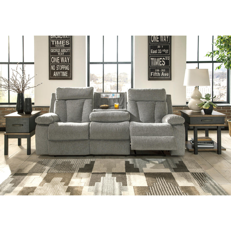  Signature Design by Ashley Mitchiner Reclining Fabric Sofa 7620489 IMAGE 6