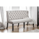 Furniture of America Sania Bench CM3324BK-BNL IMAGE 2