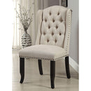 Furniture of America Sania CM3324BK-SC-2PK Side Chair IMAGE 3