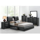 Acme Furniture Kofi 21266EK EK Bed with Storage IMAGE 3