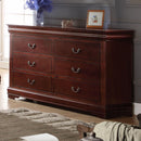 Acme Furniture Louis Philippe 6-Drawer Dresser 23755 IMAGE 1