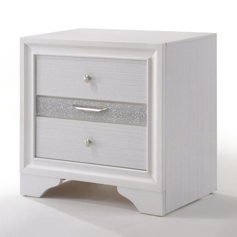 Acme Furniture Naima 3-Drawer Nightstand 25773 IMAGE 2