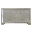  Elements International Platinum 7-Drawer Dresser LT100DR IMAGE 1