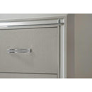  Elements International Platinum 2-Drawer Nightstand LT100NS IMAGE 6