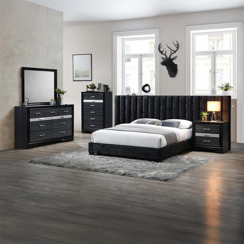 Acme Furniture Naima Dresser Mirror 25904 IMAGE 3