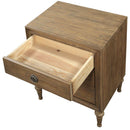 Acme Furniture Inverness 3-Drawer Nightstand 26093 IMAGE 2