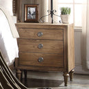 Acme Furniture Inverness 3-Drawer Nightstand 26093 IMAGE 3
