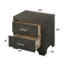 Acme Furniture Carine II 2-Drawer Nightstand 26263 IMAGE 3
