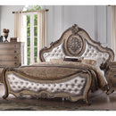 Acme Furniture Ragenardus California King Upholstered Panel Bed 26304CK IMAGE 1