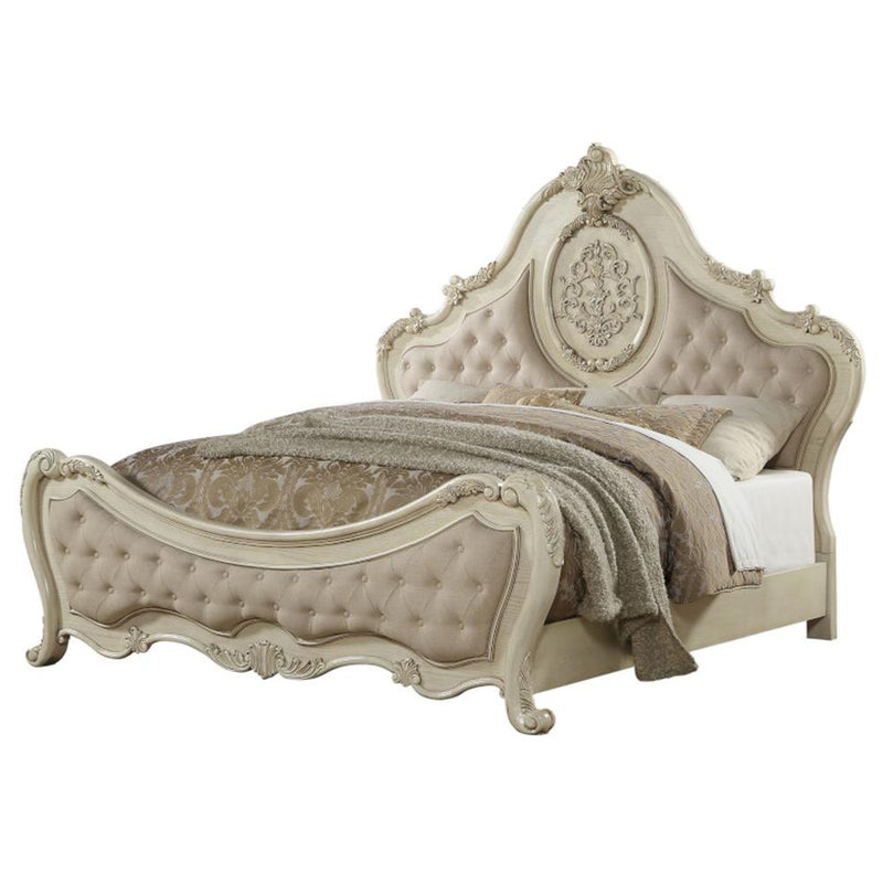 Acme Furniture Ragenardus California King Upholstered Panel Bed 27004CK IMAGE 2