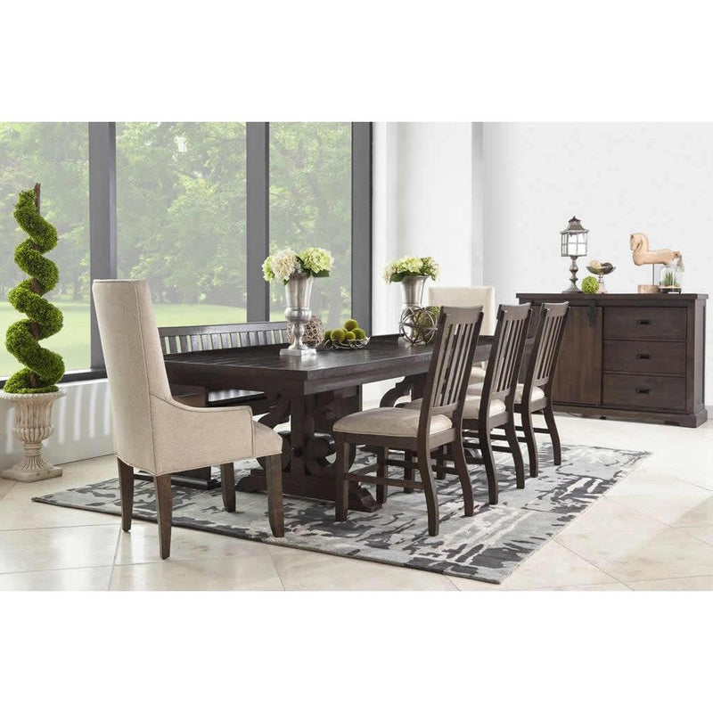  Elements International Stone Arm Chair DST100PC IMAGE 2