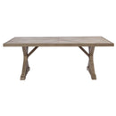  Signature Design by Ashley Beachcroft P791-625 Rectangular Dining Table with Umbrella Option IMAGE 2
