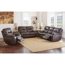 Steve Silver Furniture Manhattan Leather Look Recliner MH850C IMAGE 2
