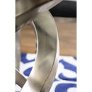 Furniture of America Roxo Dining Table with Glass Top and Pedestal Base CM3729T-TABLE IMAGE 5