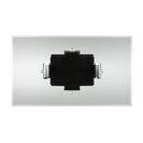 Furniture of America Glenview Dining Table with Glass Top and Pedestal Base CM8372BK-T-TABLE IMAGE 4