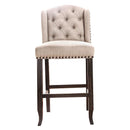 Furniture of America Sania CM3324BK-BCW-2PK Bar Chair IMAGE 1