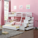 Acme Furniture Jason 37105 Twin/Full Bunk Bed IMAGE 1