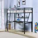 Acme Furniture Senon 37275 Loft Bed with Desk IMAGE 1