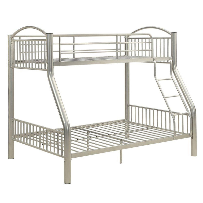 Acme Furniture Cayelynn 37380SI Twin/Full Bunk Bed IMAGE 1