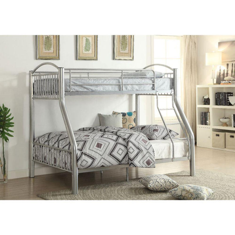 Acme Furniture Cayelynn 37380SI Twin/Full Bunk Bed IMAGE 4