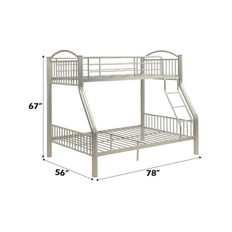 Acme Furniture Cayelynn 37380SI Twin/Full Bunk Bed IMAGE 5