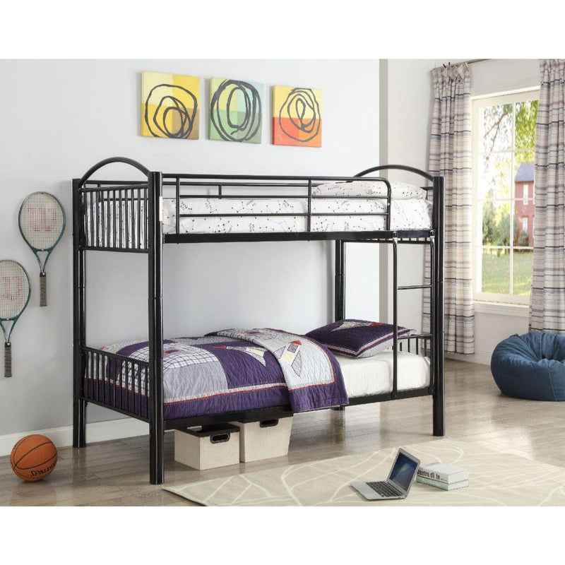Acme Furniture Cayelynn 37385BK Twin/Twin Bunk Bed IMAGE 4