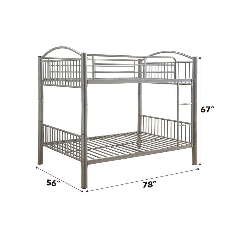 Acme Furniture Cayelynn 37390SI Full/Full Bunk Bed IMAGE 6