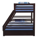 Acme Furniture Jason 37425 Twin Xl/Queen Bunk Bed with Storage IMAGE 4