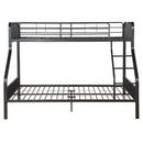 Acme Furniture Caius 37605 Twin Xl/Queen Bunk Bed IMAGE 3