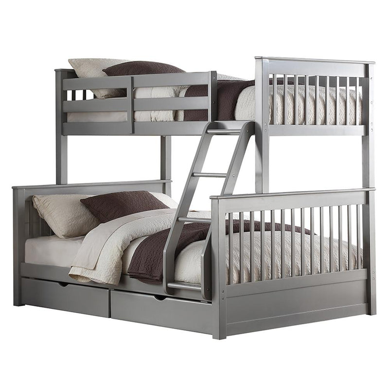 Acme Furniture Haley II 37755 Twin/Full Bunk Bed with Storage IMAGE 5