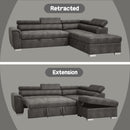 Acme Furniture Thelma 50275 Sectional Sofa with Pull-Out Bed IMAGE 3